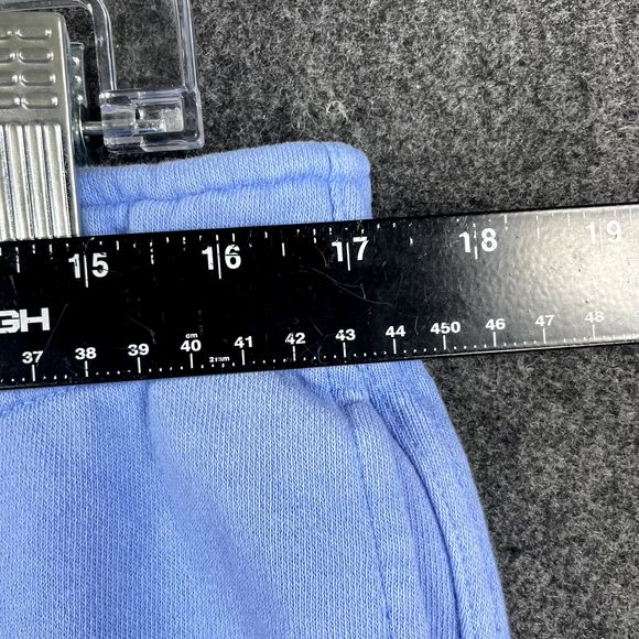 Aerie Sweatpants Women's Large Blue Weekend Kick-It High Waisted Flare Pants - Picture 3 of 8